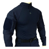 Farda Attack Calça Tática E Combat Shirt Hrt Azul Noite Dacs