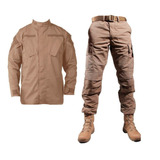 Farda Calça Gandola Bélica Tática Airsoft Coyote Lisa