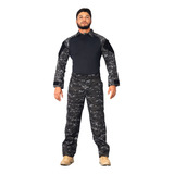 Farda Camisa Multicam Combat Shirt Calça Masculina Tatica