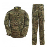 Farda Conjunto Tático Gandola E Calça Multicam Airsoft