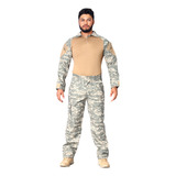 Farda Militar Completa Combat Shirt Calça Tática Rip Stop