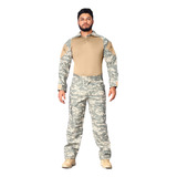 Farda Militar Completa Combat Shirt Calça Tática Rip Stop