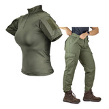 Fardamento Feminino Airsoft Pesca Paintball Safo Militar