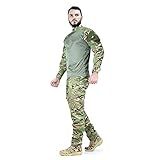 FARDAMENTO MULTICAM COMBAT CALÇA SAFO MILITAR Airsoft Uv50 Tamanho P42
