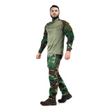 Fardamento Plus Size Tático Camuflado Camisa Calça Safo