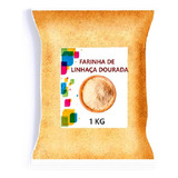 Farinha De Linhaça Dourada Pura 1kg Sem Glúten Natural