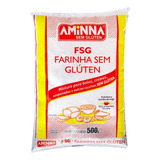 Farinha Sem Glúten Aminna Fsg Bolos Cremes Pacote 500g