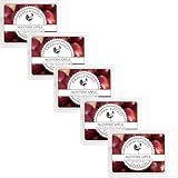 Farm Raised Candles - Macintosh Apple - 85 G Cada Pacote Com 5 - Aquecedor De Cera De Outono Derrete- 100- Feito Nos EUA 473 Ml - 5 Cubos De Cera De Soja Variados Perfumados