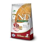 Farmina N D Ancestral Para Cães Filhotes De Raças Mini E Pequenas Sabor Frango Romã Aveia E Cevada 800g