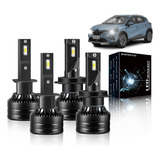 Faróis Led Luz Alta E Baixa Para Renault Duster 2013 2019