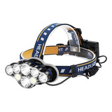 Farol 8led Cob Impermeável Alto Brilho Zoom Camping Pesca