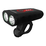 Farol Alumínio 2 Leds 900 Lúmens 3 Funções Usb Bike High One