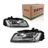 Farol Audi A5 2009 2010 2011 Foco Duplo Xenon