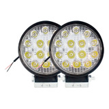 Farol Auxiliar 14 Leds Bivolt Slim 42w par 