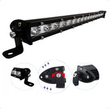 Farol Auxiliar 54w 50cm Barra De Led Slim Troller Rally 4x4