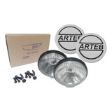Farol Auxiliar Milha Gol Gts Gti C Capas Branca Arteb par