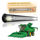Farol Barra De Led 432w 80cm 4x4 Colheitadeira Muito Forte