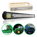Farol Barra De Led 432w 80cm L200 Triton F250 Forte 12v 24v