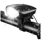 Farol Bicicleta Buzina 7588 Alerta 250 Lm Iluminação Noturna
