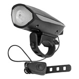 Farol Bike Bicicleta Led Buzina Recarregável Usb 250lm