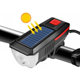 Farol Bike Led T6 Solar Usb