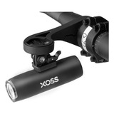 Farol Bike Recarregável Xoss Xl 800 5 Modos Suportes Usb Cor Preto