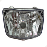 Farol Bloco Óptico Honda Pop 100 Bros 150 Lente Transparente