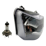 Farol Bloco Óptico Lâmpada H4 Bros Nxr 150 2009 A 2012
