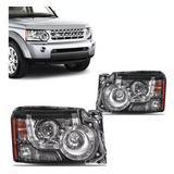 Farol Compativel Discovery 4 09 À 13 C Led 9 Pinos C Xenon