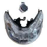 Farol Completo Honda Pcx 150 2016 2017 2018 Com Led Edrl 