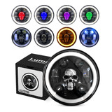 Farol De Angel Eyes Defender Super Led Auxilar Moto Veiculos