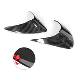 Farol De Carro De Fibra De Carbono Sobrancelha Pálpebras 