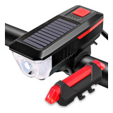 Farol De Lanterna Led Recarregável Sinalizador Traseiro