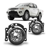 Farol De Milha Auxiliar Mitsubishi L200 Triton Pajero Dakar