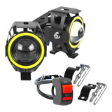 Farol De Milha Auxiliar U7 Neblina Led Olho De Anjo 12v Par
