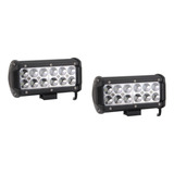 Farol De Milha Led Barra 36w 4x4 Jipe Trator Utv Atv Gaiola