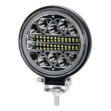 Farol De Milha Led Redondo 102w 12v 24v Carro Truck Caminhão