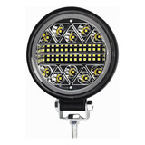 Farol De Milha Led Redondo 102w 12v 24v Carro Truck Caminhão