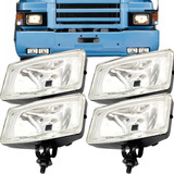 Farol De Milha Neblina Para Caminhão Scania 112h 113h 4 Un