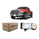 Farol Dodge Ram C Pisca 1994 1995 1996 1997 1998 99 01 Esq