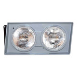Farol Duplo Para Volkswagen Worker 26 260 Mascara Cinza Le