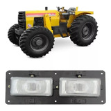Farol Duplo Trator Cbt Com Suporte Dianteiro Alto Baixo Novo
