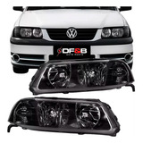 Farol Foco Duplo Mascara Negra Gol G3 99 00 01 02 03 04 05