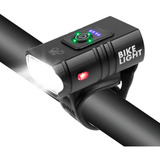 Farol Frontal Lanterna Bike Led T6 Usb Recarregável Potente