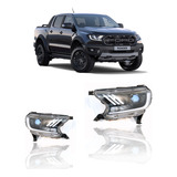 Farol Full Led Ranger Mustang par 
