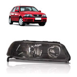 Farol Gol G3 99 00 01 02 03 04 05 Foco Duplo Masc Negra