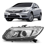 Farol Honda Civic 2012 2013 2014