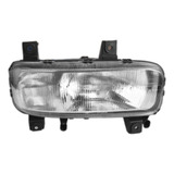 Farol Lad Direito H4 H1 Vidro Com Auxiliar H1 Mb Atego 0610