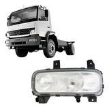 Farol Lado Esquerdo Mercedes Atego 1315 1318 Lente Raiada