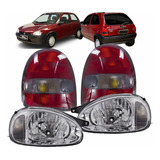 Farol Lanterna Fumê Corsa Wind 2 Pts 95 96 97 98 99 Par